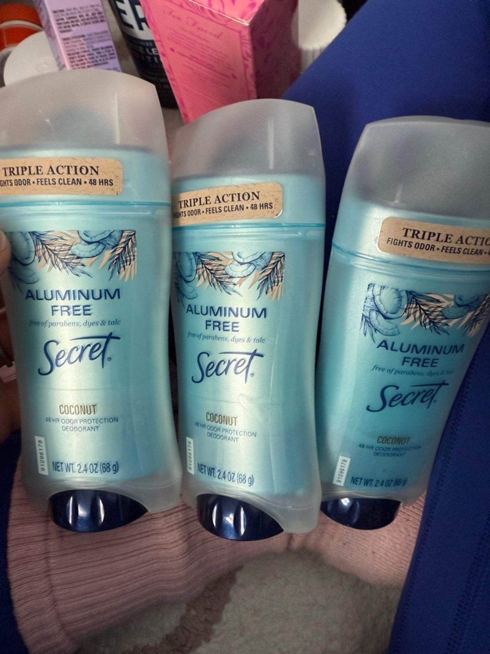 Secret Aluminum Free Coconut Deodorant